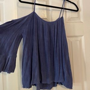 Cold shoulder blouse